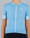 SPORTFUL jersey de manga corta - MONOCROM - azul claro