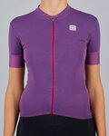 SPORTFUL jersey de manga corta - MONOCROM - púrpura