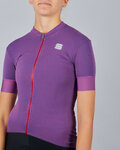 SPORTFUL jersey de manga corta - MONOCROM - púrpura