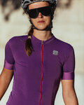 SPORTFUL jersey de manga corta - MONOCROM - púrpura