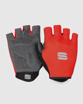 SPORTFUL guantes de dedos cortos - RACE - rojo