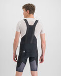 SPORTFUL pantalones cortos de tirantes - SHIELD - negro