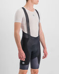 SPORTFUL pantalones cortos de tirantes - SHIELD - negro