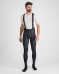 SPORTFUL pantalones largos con tirantes - FIANDRE - negro