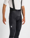 SPORTFUL pantalones largos con tirantes - FIANDRE - negro