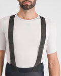 SPORTFUL pantalones largos con tirantes - FIANDRE - negro