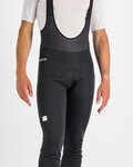 SPORTFUL pantalones largos con tirantes - INFINIUM - negro