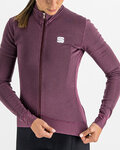 SPORTFUL maillot de invierno de manga larga - MONOCROM THERMAL - púrpura