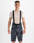 SPORTFUL pantalones cortos de tirantes - CLIFF GIARA - negro