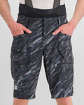 SPORTFUL pantalones cortos de tirantes - CLIFF GIARA - negro