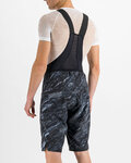 SPORTFUL pantalones cortos de tirantes - CLIFF GIARA - negro