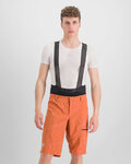 SPORTFUL pantalones cortos sin tirantes - CLIFF GIARA - naranja