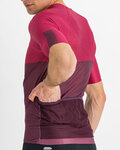 SPORTFUL jersey de manga corta - LIGHT PRO - granate