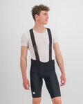 SPORTFUL pantalones cortos de tirantes - BODYFIT CLASSIC - negro