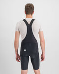 SPORTFUL pantalones cortos de tirantes - BODYFIT CLASSIC - negro