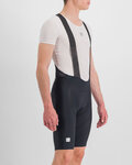 SPORTFUL pantalones cortos de tirantes - BODYFIT CLASSIC - negro