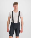 SPORTFUL pantalones cortos de tirantes - BODYFIT CLASSIC - negro