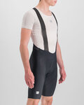 SPORTFUL pantalones cortos de tirantes - BODYFIT CLASSIC - negro/dorado
