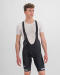 SPORTFUL pantalones cortos de tirantes - NEO - negro/blanco