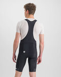 SPORTFUL pantalones cortos de tirantes - NEO - negro/blanco