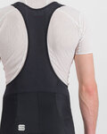 SPORTFUL pantalones cortos de tirantes - NEO - negro/blanco