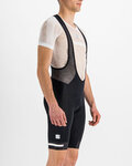SPORTFUL pantalones cortos de tirantes - NEO - negro/blanco