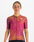 SPORTFUL jersey de manga corta - ROCKET - ciclamen/marrón