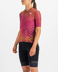 SPORTFUL jersey de manga corta - ROCKET - ciclamen/marrón