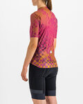 SPORTFUL jersey de manga corta - ROCKET - ciclamen/marrón
