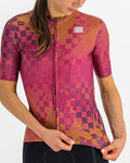 SPORTFUL jersey de manga corta - ROCKET - ciclamen/marrón