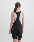 SPORTFUL pantalones cortos de tirantes - NEO - negro/blanco