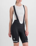 SPORTFUL pantalones cortos de tirantes - NEO - negro/blanco