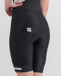 SPORTFUL pantalones cortos de tirantes - NEO - negro/blanco
