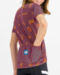 SPORTFUL jersey de manga corta - CHECKMATE - rojo/azul