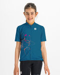 SPORTFUL jersey de manga corta - CHECKMATE - azul