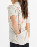 SPORTFUL jersey de manga corta - CHECKMATE - blanco