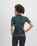 SPORTFUL jersey de manga corta - CLIFF SUPERGIARA - negro/turquesa