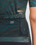 SPORTFUL jersey de manga corta - CLIFF SUPERGIARA - negro/turquesa
