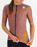 SPORTFUL jersey de manga corta - CLIFF SUPERGIARA - púrpura/naranja