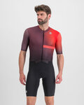SPORTFUL monos - BOMBER - negro/púrpura
