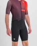 SPORTFUL monos - BOMBER - negro/púrpura