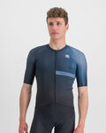 SPORTFUL jersey de manga corta - BOMBER - negro/azul