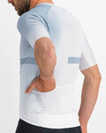 SPORTFUL jersey de manga corta - BOMBER - blanco/gris