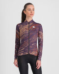 SPORTFUL maillot de invierno de manga larga - CLIFF SUPERGIARA THERMAL - púrpura/beige