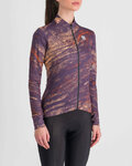 SPORTFUL maillot de invierno de manga larga - CLIFF SUPERGIARA THERMAL - púrpura/beige