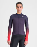 SPORTFUL maillot de invierno de manga larga - BODYFIT PRO THERMAL - rojo/azul
