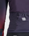 SPORTFUL maillot de invierno de manga larga - BODYFIT PRO THERMAL - rojo/azul
