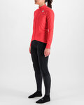 SPORTFUL maillot de invierno de manga larga - CHECKMATE THERMAL - rojo