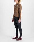SPORTFUL maillot de invierno de manga larga - CHECKMATE THERMAL - marrón