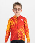 SPORTFUL maillot de invierno de manga larga - KID THERMAL - rojo/amarillo